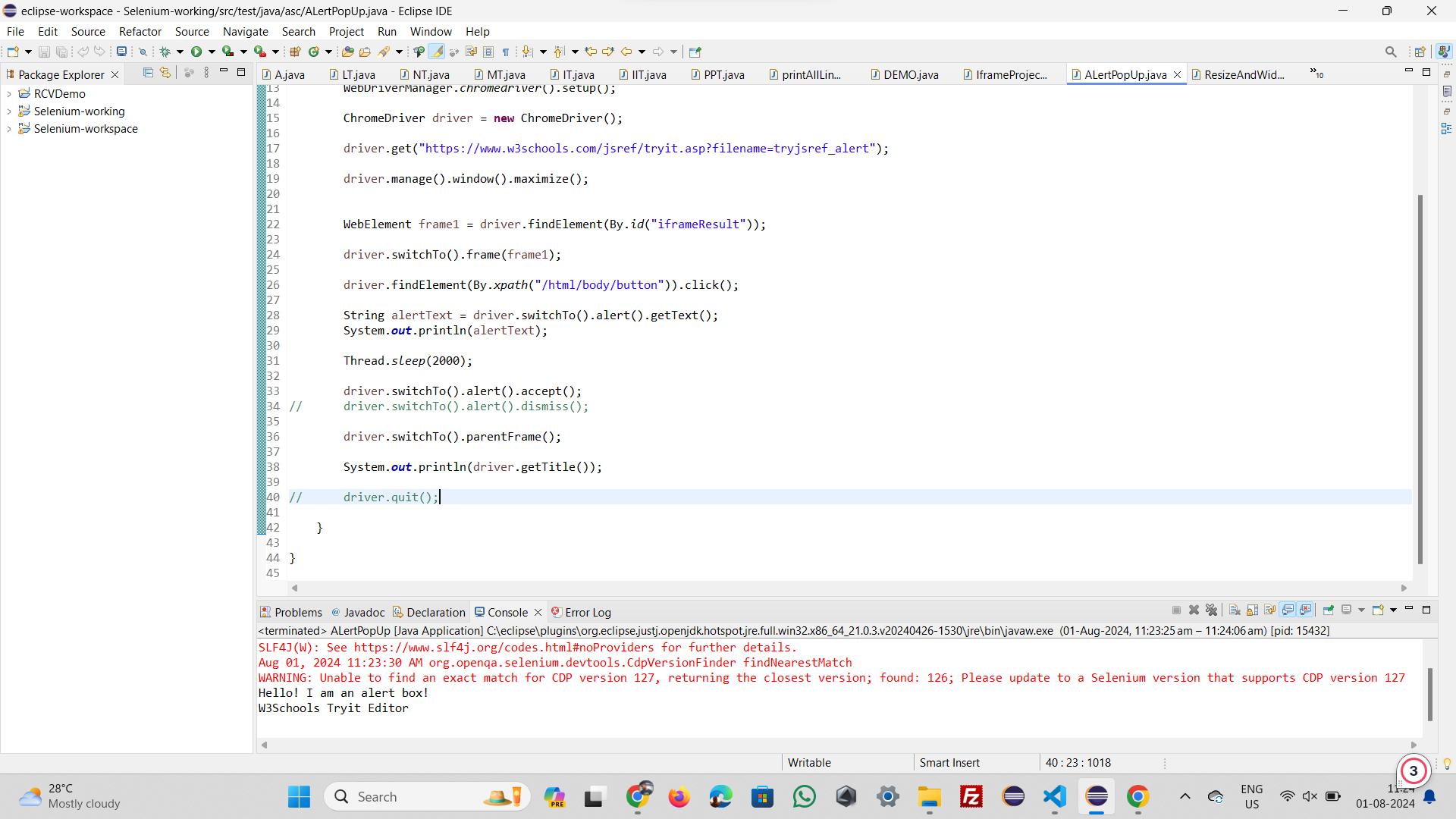 code