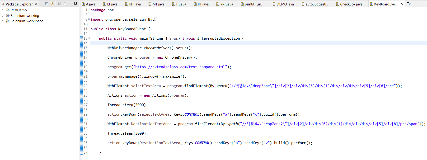 code