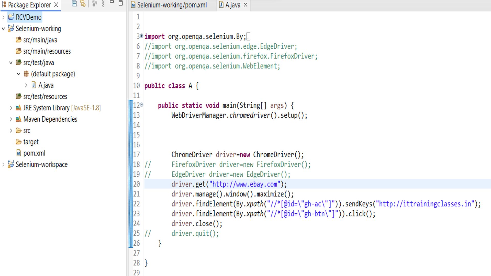 updated code image